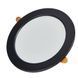 Купити Точковий світильник врізний LED L-DR 18W 4000K (Чорний) у Львові, Києві, Дніпрі, Одесі, Харкові