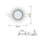 Купить Точечный светильник врезной LED CLARA-6 6W 4200K - 2