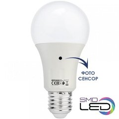 Купити Світлодіодна лампа з фотосенсором DARK-10 10W 4200K E27 у Львові, Києві, Дніпрі, Одесі, Харкові