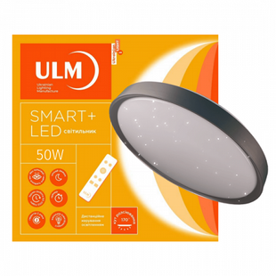 Купить Светильник потолочный LED на пульт ULM ULMS-R04-S-350-50-Р2 50W звездное небо (Белый) во Львове, Киеве, Днепре, Одессе, Харькове