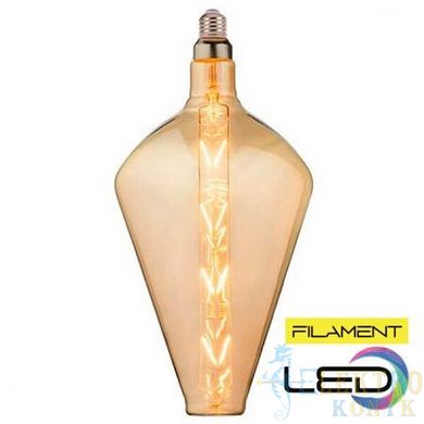 Купити Світлодіодна лампа Едісона PARADOX-XL Filament 8W Е27 2200K (Янтарна) у Львові, Києві, Дніпрі, Одесі, Харкові