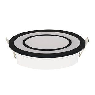 Купити Точковий LED світильник врізний CARTER-12 12W 4200K (Чорний) у Львові, Києві, Дніпрі, Одесі, Харкові