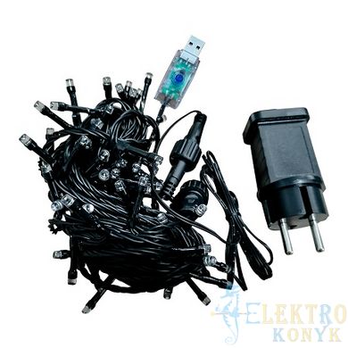 Купить Светодиодная гирлянда VELMAX V-SSL с USB RGB IP65 10м (Черный) во Львове, Киеве, Днепре, Одессе, Харькове
