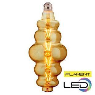 Купити Світлодіодна лампа Едісона ORIGAMI Filament 8W Е27 2200K (Янтарна) у Львові, Києві, Дніпрі, Одесі, Харкові