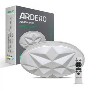 Купить Потолочный светильник с пультом LED Ardero AL5000-2ARD AMBER 54Вт 2700-6500К+RGB во Львове, Киеве, Днепре, Одессе, Харькове