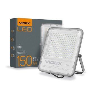 Купити Світлодіодний прожектор VIDEX PREMIUM F2 150W 5000K(Сірий) у Львові, Києві, Дніпрі, Одесі, Харкові