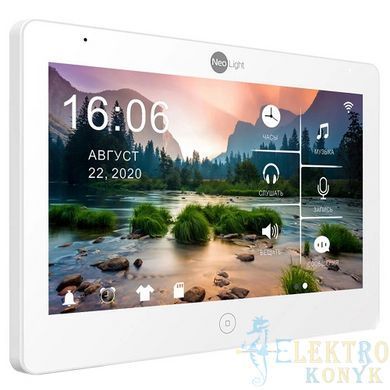 Купити Відеодомофон NeoLight MEZZO HD WF 10.1" (Білий) у Львові, Києві, Дніпрі, Одесі, Харкові