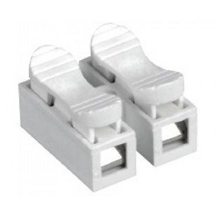 Купити Клема 2-контактна WIRE SPRING-2/1.5 5А 380V 0.2-1.5 мм&sup2; у Львові, Києві, Дніпрі, Одесі, Харкові