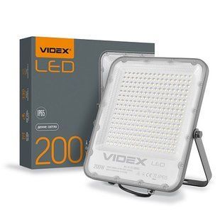 Купити Світлодіодний прожектор VIDEX PREMIUM F2 200W 5000K(Сірий) у Львові, Києві, Дніпрі, Одесі, Харкові