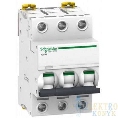 Купити Автоматичний вимикач Schneider Electric iK60 3P 40А 6 кА B у Львові, Києві, Дніпрі, Одесі, Харкові