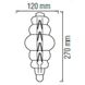 Купить Светодиодная лампа Эдисона ORIGAMI Filament 8W Е27 2400K (Титан) - 2