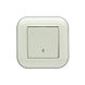 Купить Одноклавишный проходной выключатель OVIVO LOFT (Белый+Серый) - 1