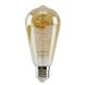 Купити Cвітлодіодна LED лампа VELMAX V-Filament-Amber-ST64-V 4W E27 2200K у Львові, Києві, Дніпрі, Одесі, Харкові