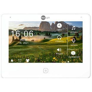 Купить Видеодомофон NeoLight ALPHA HD WF 7" (Белый) во Львове, Киеве, Днепре, Одессе, Харькове