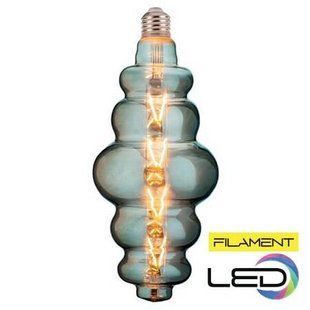 Купити Світлодіодна лампа Едісона ORIGAMI-XL Filament 8W Е27 2400K (Титан) у Львові, Києві, Дніпрі, Одесі, Харкові