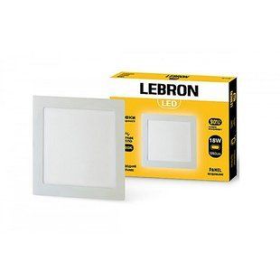 Купити Точковий світильник врізний LED квадрат LEBRON L-PS 18W 4100K (Білий) у Львові, Києві, Дніпрі, Одесі, Харкові