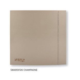 Купити Витяжний вентилятор Soler&Palau SILENT-100 CZ CHAMPAGNE DESIGN SWAROVSKI 8W d100 (Коричневий) у Львові, Києві, Дніпрі, Одесі, Харкові