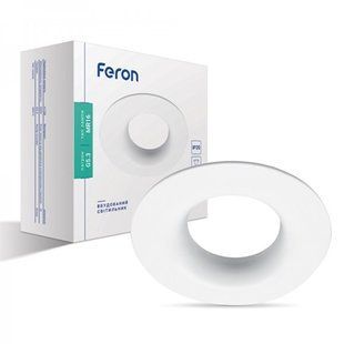 Купити Врізний точковий світильник Feron DL8320 MR16/G5.3 круг (Білий) у Львові, Києві, Дніпрі, Одесі, Харкові