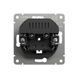 Купити Розетка одинарна із заземленням та USB-A+C 20W VIDEX NOTA (Мокка) - 4