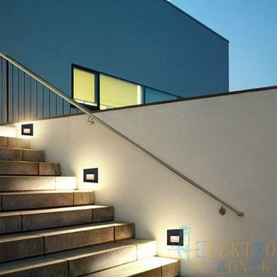 Купить Лестничный квадратный LED светильник Ardero DH1010ARD 3Вт 3000K (Черный) во Львове, Киеве, Днепре, Одессе, Харькове