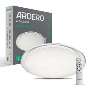 Купити Світильник на стелю з пультом LED Ardero AL5000ARD STARLIGHT 72Вт 2700-6500К у Львові, Києві, Дніпрі, Одесі, Харкові