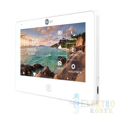 Купить Видеодомофон NeoLight ALPHA HD 7" (Белый) во Львове, Киеве, Днепре, Одессе, Харькове