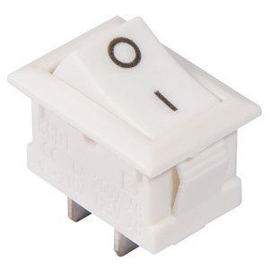Купити KCD1-101 White/White Перемикач 1 клав. білий АСКО у Львові, Києві, Дніпрі, Одесі, Харкові