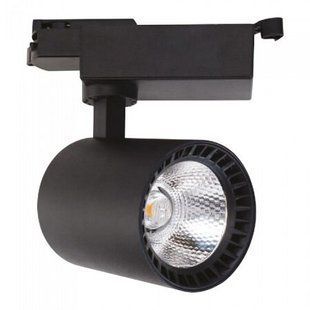 Купити Трековий світильник LED LYON-24 24W 4200K (Чорний) у Львові, Києві, Дніпрі, Одесі, Харкові