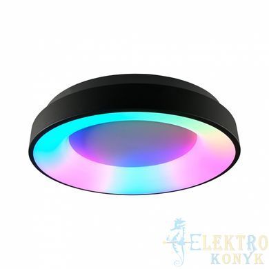 Купить Потолочный LED светильник с пультом VIDEX EDGE-RC-72W-BLACK 2700К-6000К, RGB во Львове, Киеве, Днепре, Одессе, Харькове