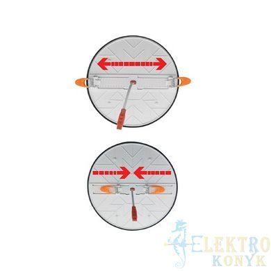 Купити Точковий LED світильник круглий врізний HARLEY-16 16W 3000K-6500K (Чорний) у Львові, Києві, Дніпрі, Одесі, Харкові