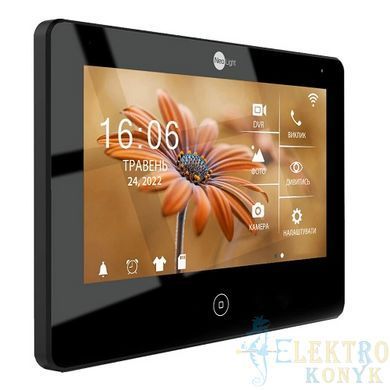 Купити Відеодомофон NeoLight ALPHA HD 7" (Чорний) у Львові, Києві, Дніпрі, Одесі, Харкові