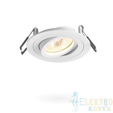 Купити Врізний поворотній точковий світильник VIDEX під лампу GU10 VL-SPF08R (Білий) у Львові, Києві, Дніпрі, Одесі, Харкові