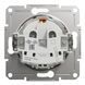 Купить Мех. розетка с заземлением Schneider Electric Asfora (Белая) - 2