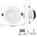 Купить Точечный светильник врезной LED VANESSA-10 10W 6400K - 2