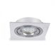 Купити Врізний точковий світильник Feron DL6120 MR16/G5.3 квадрат, поворотний (Білий) - 2
