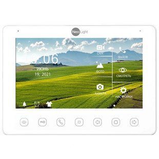 Купить Видеодомофон NeoLight OMEGA+ HD 7" (Белый) во Львове, Киеве, Днепре, Одессе, Харькове