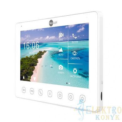 Купить Видеодомофон NeoLight OMEGA+ HD 7" (Белый) во Львове, Киеве, Днепре, Одессе, Харькове