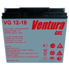 Купити Гелевий акумулятор Ventura VG 12-18 у Львові, Києві, Дніпрі, Одесі, Харкові