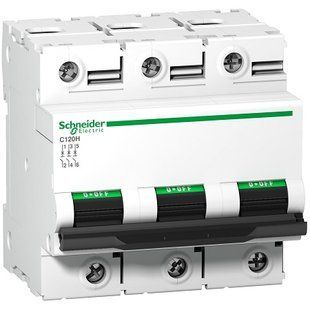 Купить Автоматический выключатель Schneider Electric iC60N 3P 125A 10 кА C во Львове, Киеве, Днепре, Одессе, Харькове