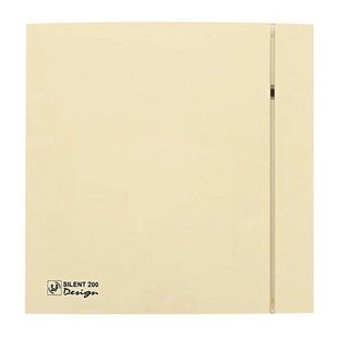 Купити Витяжний вентилятор Soler&Palau SILENT-200 CZ IVORY DESIGN 4C 16W d120 (Бежевий) у Львові, Києві, Дніпрі, Одесі, Харкові
