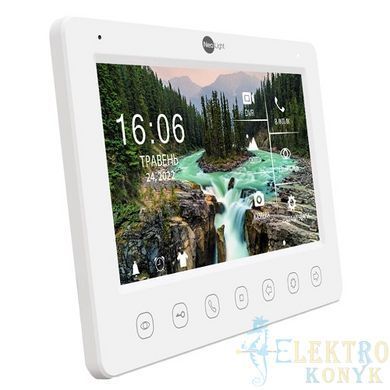 Купити Відеодомофон NeoLight KAPPA+ HD 7" (Білий) у Львові, Києві, Дніпрі, Одесі, Харкові