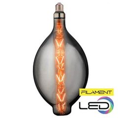 Купить Светодиодная лампа Эдисона ENIGMA Filament 8W Е27 2400K (Титан) во Львове, Киеве, Днепре, Одессе, Харькове