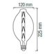 Купити Світлодіодна лампа Едісона ENIGMA Filament 8W Е27 2400K (Титан) - 2