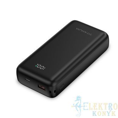 Купити Повербанк 20000mAh TITANUM WCS20 PD45W (Чорний) у Львові, Києві, Дніпрі, Одесі, Харкові
