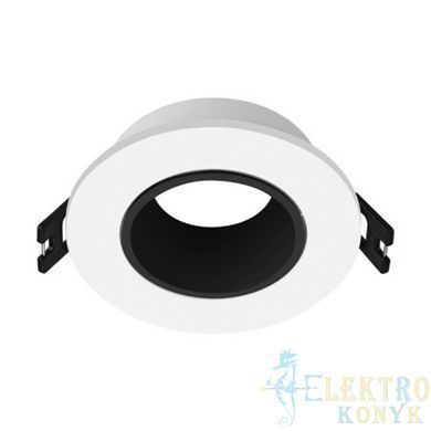 Купити Врізний точковий світильник Feron DL0375 MR16/G5.3 круг, поворотный (Біло-чорний) у Львові, Києві, Дніпрі, Одесі, Харкові