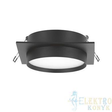 Купити Врізний точковий світильник VIDEX під лампу GX53 VL-SPF33S (Чорний) у Львові, Києві, Дніпрі, Одесі, Харкові