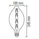 Купити Світлодіодна лампа Едісона ENIGMA-XL Filament 8W Е27 2200K (Янтарна) - 2