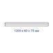Купить Подвесной линейный светильник LED Feron AL4030 48W 4000К IP40 (Черный) - 2