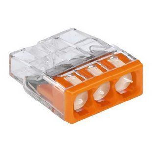Купити Клема 3-контактна + паста "Alu-Plus" WAGO 2273-243 у Львові, Києві, Дніпрі, Одесі, Харкові