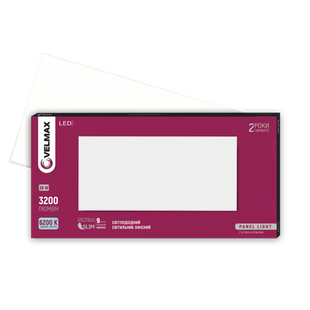 Купити LED панель вбудована VELMAX V-UPS 60W 6200K у Львові, Києві, Дніпрі, Одесі, Харкові